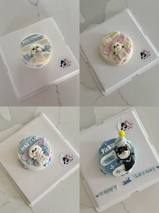 Classic Flat Portrait Cake