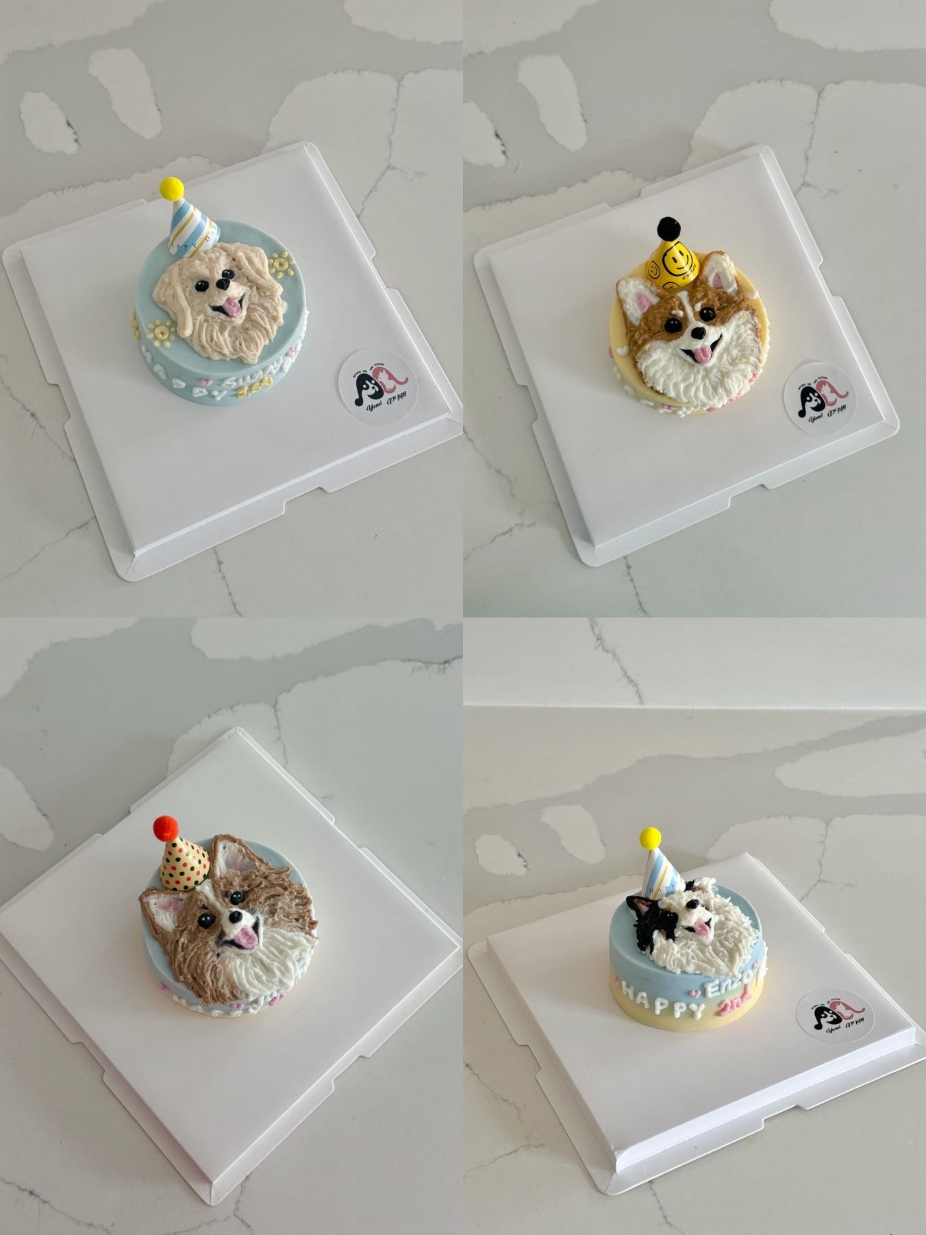 Classic Flat Portrait Cake