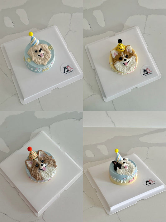 Classic Flat Portrait Cake