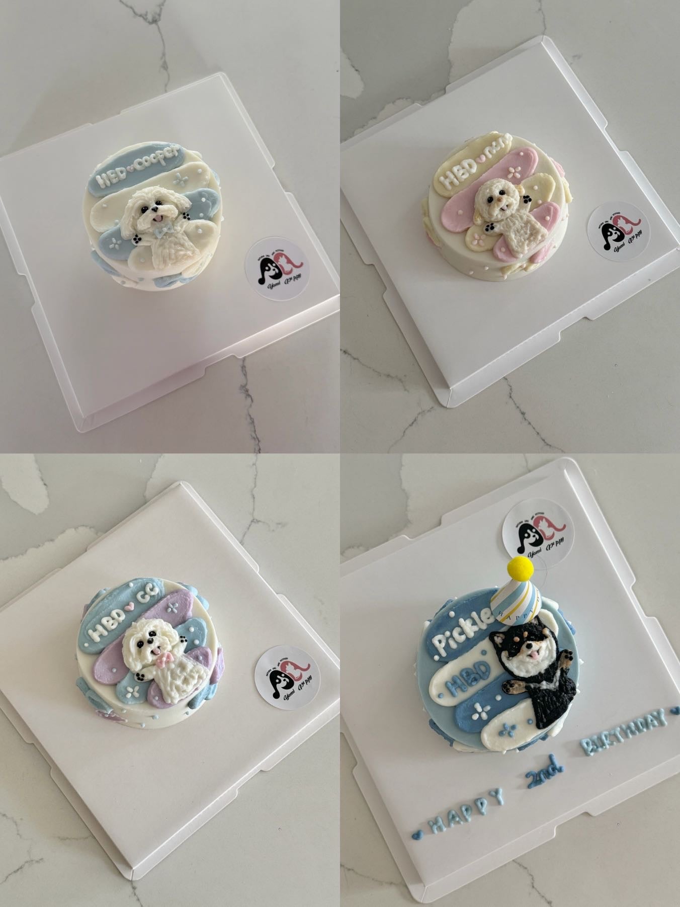 Classic Flat Portrait Cake