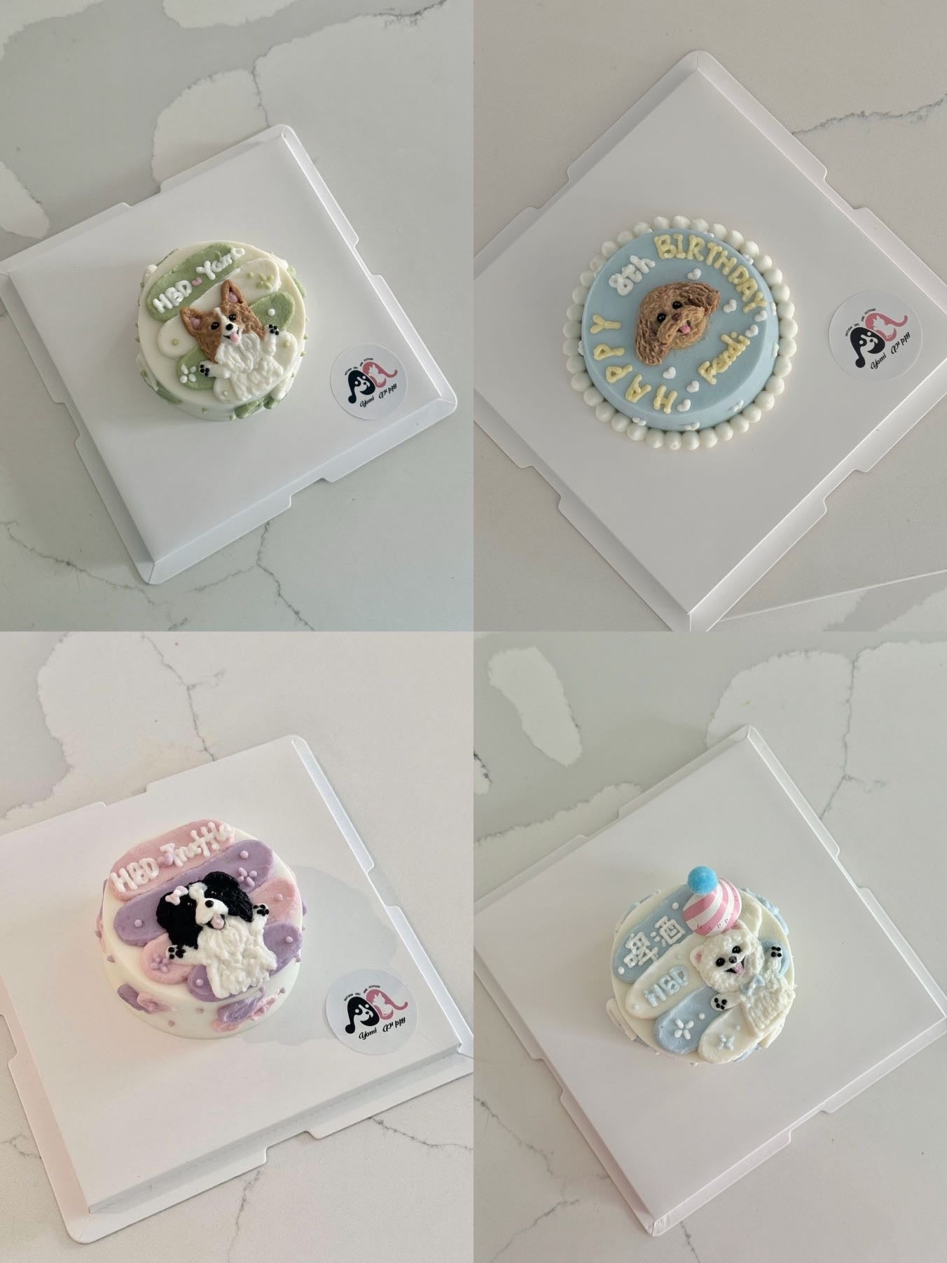 Classic Flat Portrait Cake