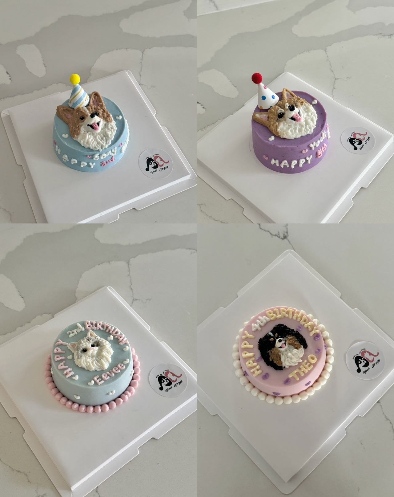 Classic Flat Portrait Cake