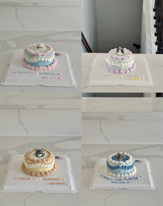 Vintage Mini 3D Cake