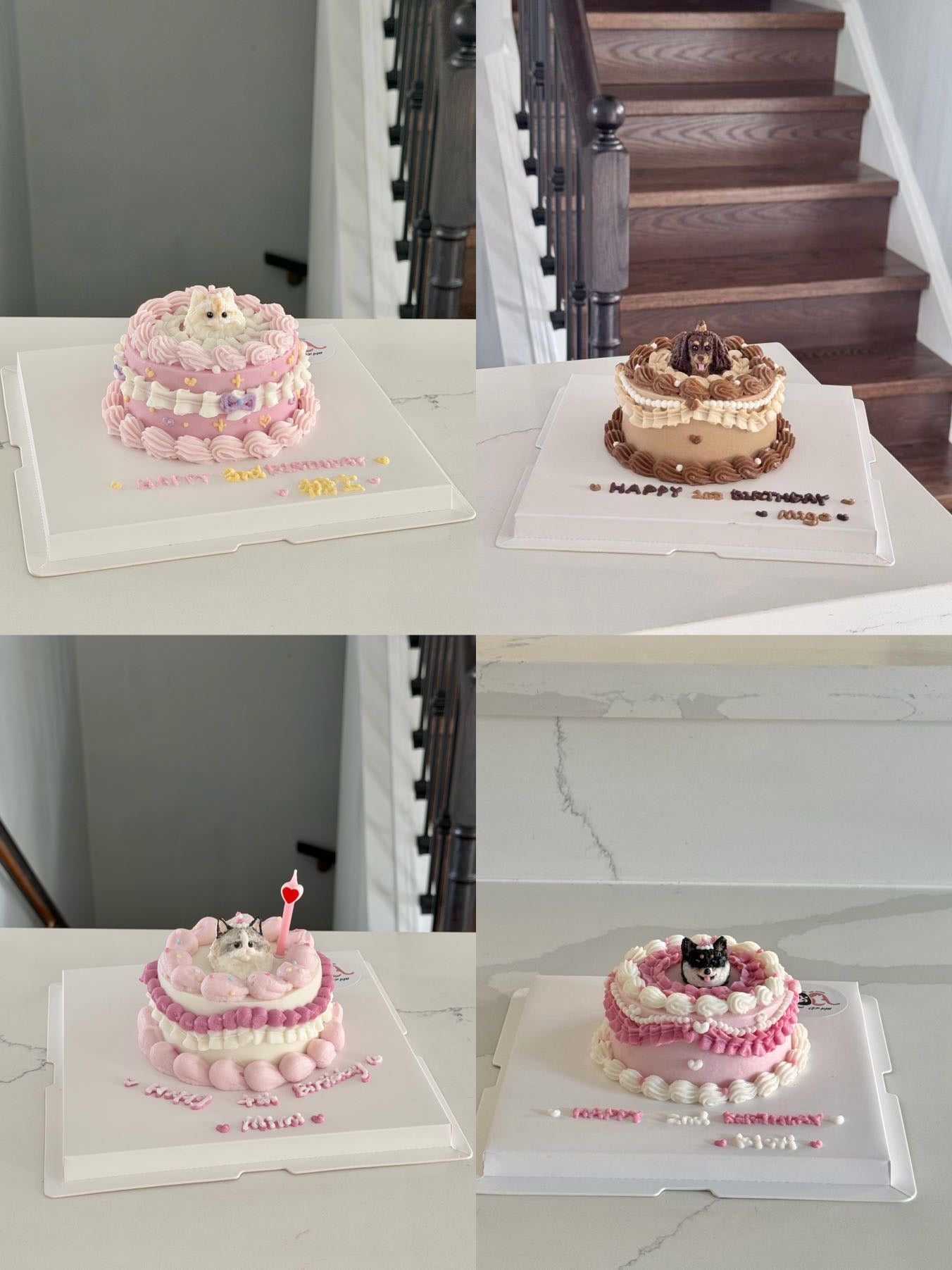 Vintage Mini 3D Cake