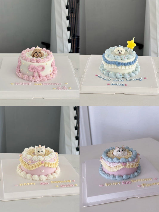 Vintage Mini 3D Cake
