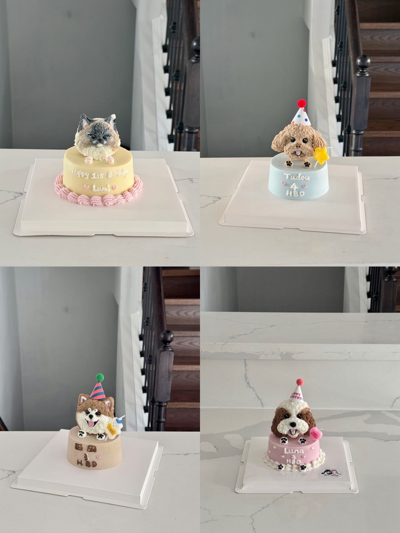 3D Signature Big Head Cake