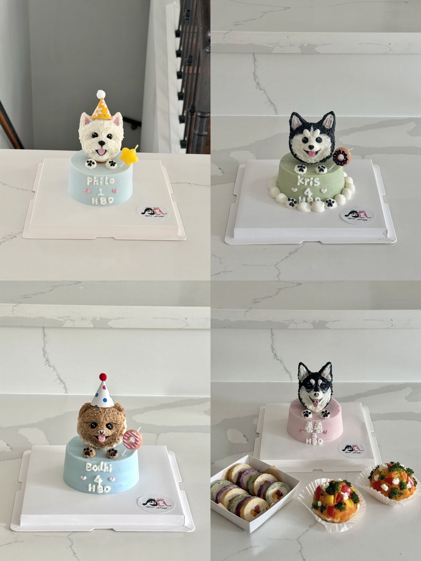 3D Signature Big Head Cake