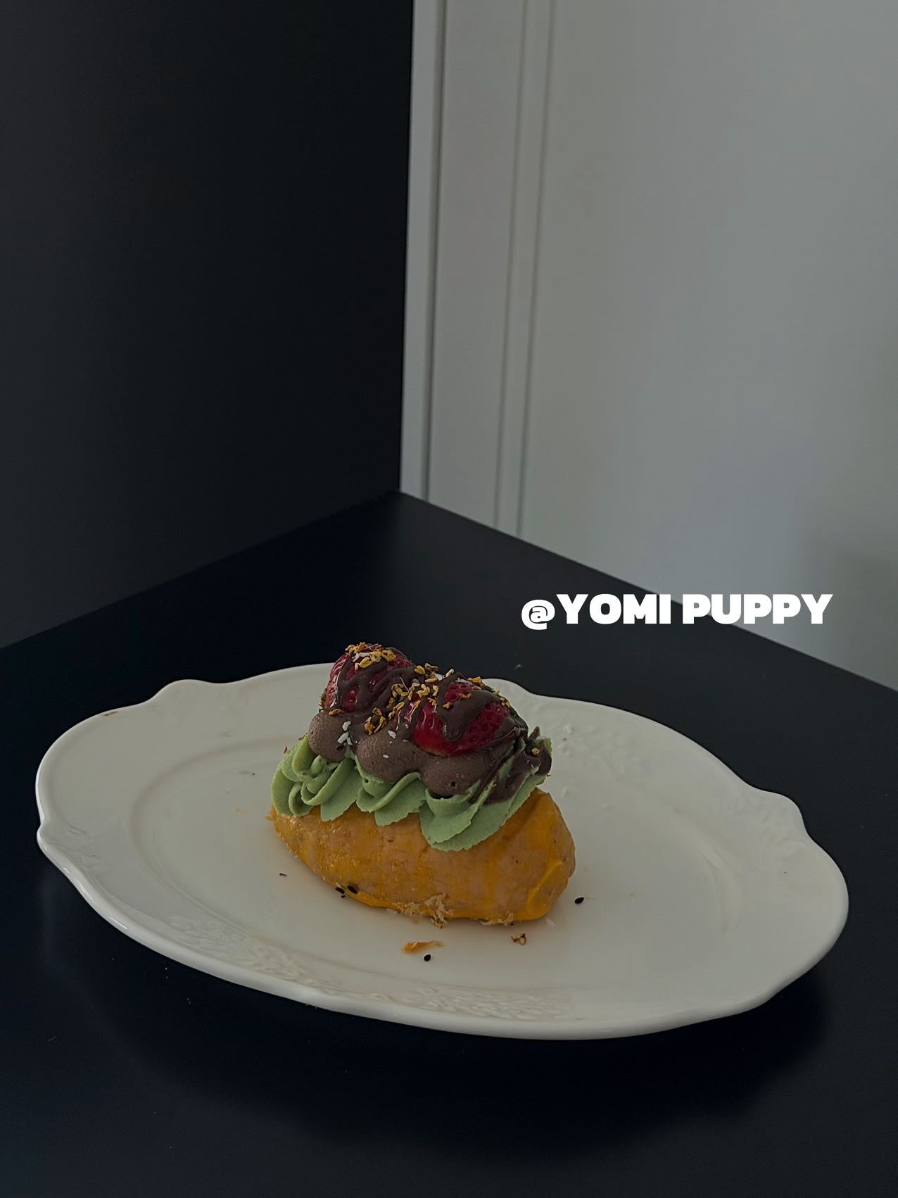 Strawberry & Osmanthus Croissant Duo | A Parisian Morning