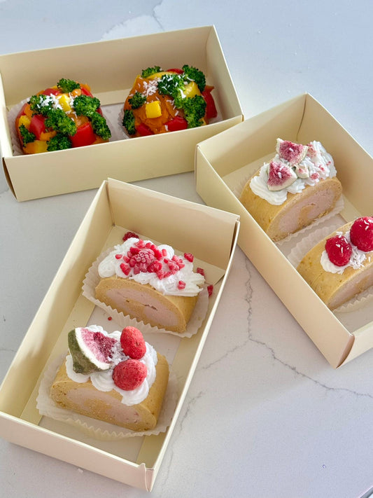 Artisan Swiss Roll Quartet | The Patisserie Box