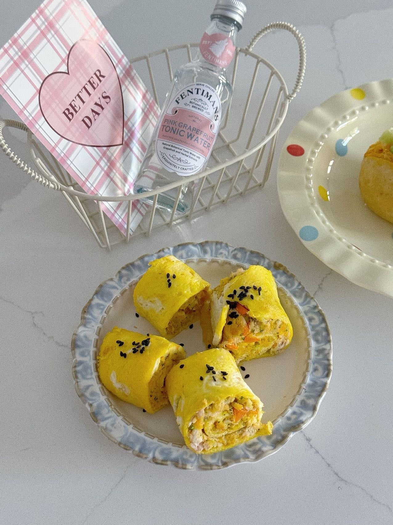 The Golden Salmon Tamago | Artisan Egg Rolls