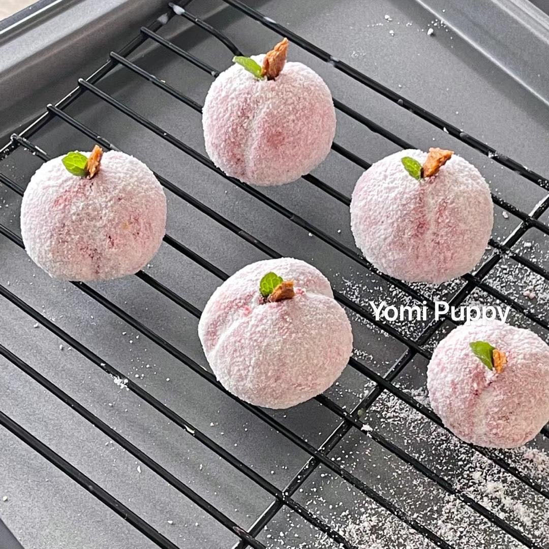 The Velvet Peach Biscuits | Pink Orchard Series