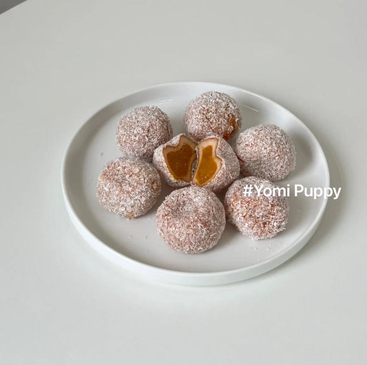The Tropical Harvest Globe | Pumpkin & Coconut Chicken Truffles